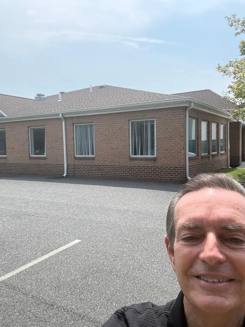 Completed commercial roof replacement at Agape Physical Therapy in Forest Hill, MD